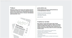 Desktop Screenshot of hoito.org