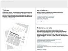 Tablet Screenshot of hoito.org